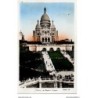 75 - Paris - Basilique du Sacré-Coeur - Dos Divisé