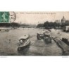 75 - Paris - Vue sur la Seine et les Ponts - Dos Divisé
