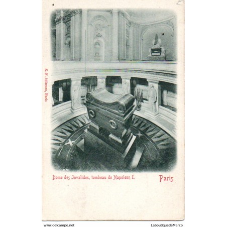75 - Paris - Tombeau de Napoléon 1er - Dos non Divisé