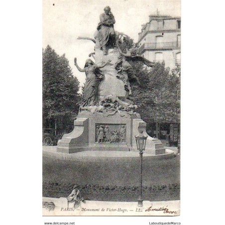 75 - Paris - Monument de Victor Hugo - Dos non Divisé