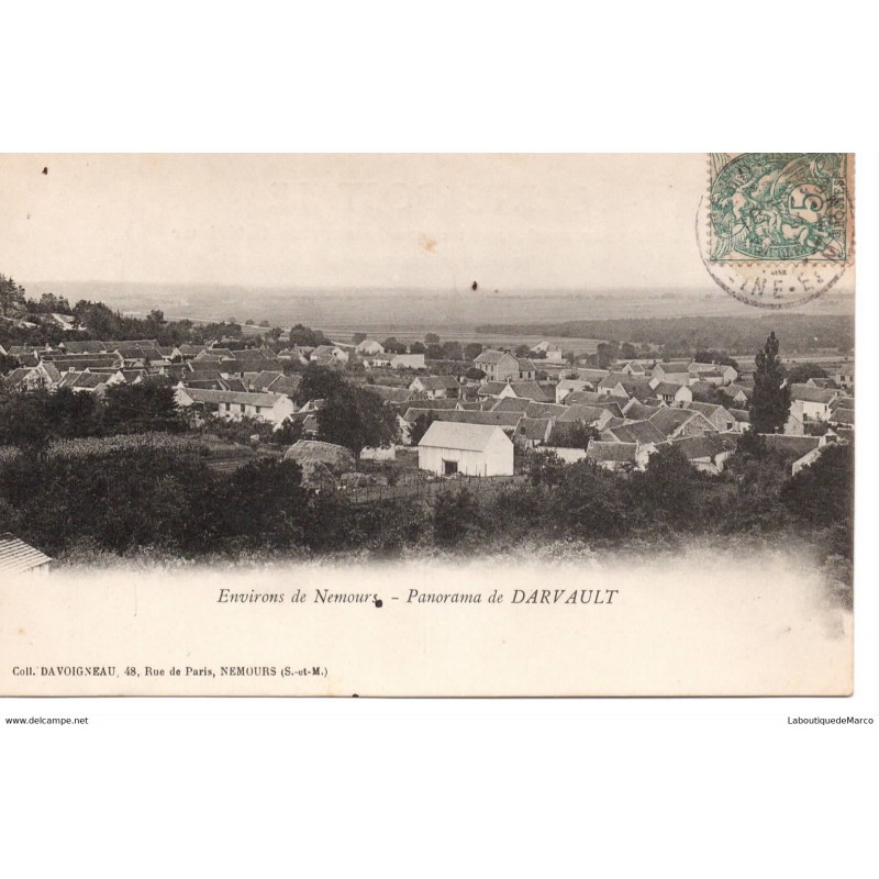 77 - Darvault - Panorama - Dos Divisé