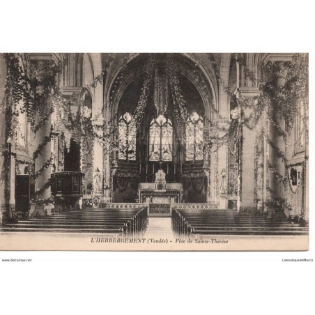 85 - L'Herbergement - Fête de Sainte-Thérèse - Dos Divisé