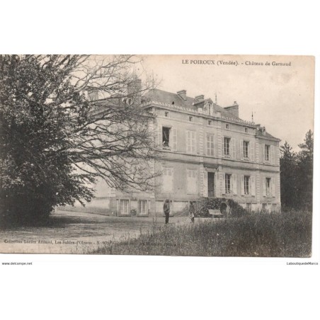 85 - Le Poiroux - Château de Garnaud - Dos Divisé