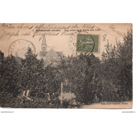 85 - Mormaison - Vue prise de la Route des Lucs - Dos Divisé