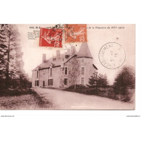 85 - St-Avaugourd-des-Landes - Château de la Véquiaire - Dos Divisé