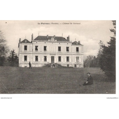 85 - Le Poiroux - Château de Garnaud - Dos Divisé