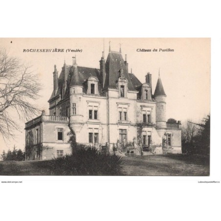 85 - Rocheservière - Château du Pavillon - Dos Divisé