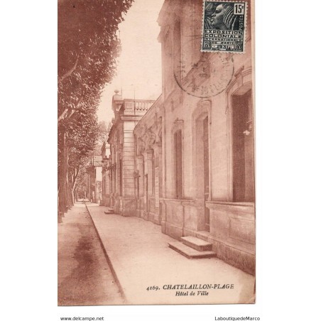 85 - Chatelaillon-Plage - Hôtel de Ville - Dos Divisé