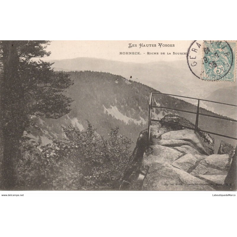 88 - Hohneck - Roche de la Source - Dos Divisé
