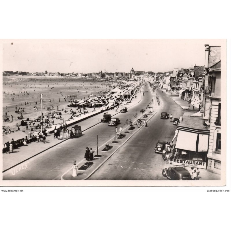 85 - Sables d'Olonne - La Plage - Dos Divisé