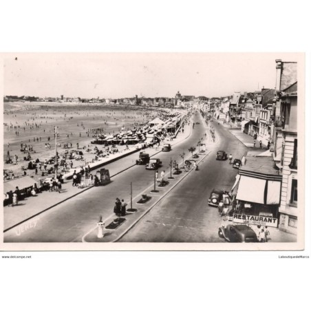 85 - Sables d'Olonne - La Plage - Dos Divisé