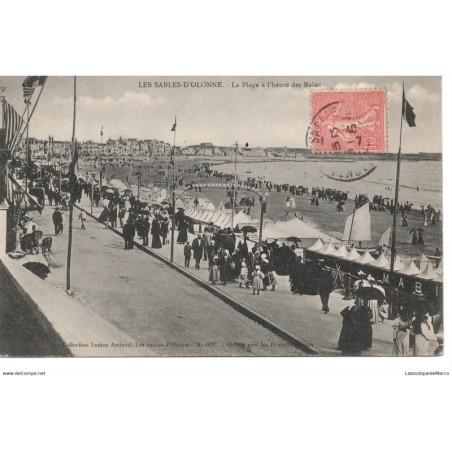 85 - Sables d'Olonne - La Plage - Dos Divisé