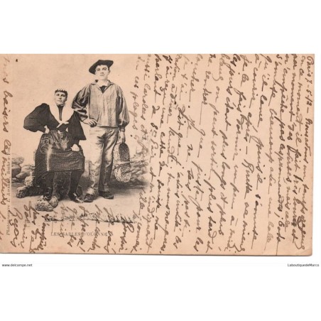 85 - Sables d'Olonne - Personnes de l'Epoque - Dos non Divisé