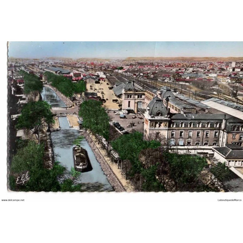 31 - TOULOUSE - Vue Panoramique sur la Gare de Matabiau - Dos Divisé