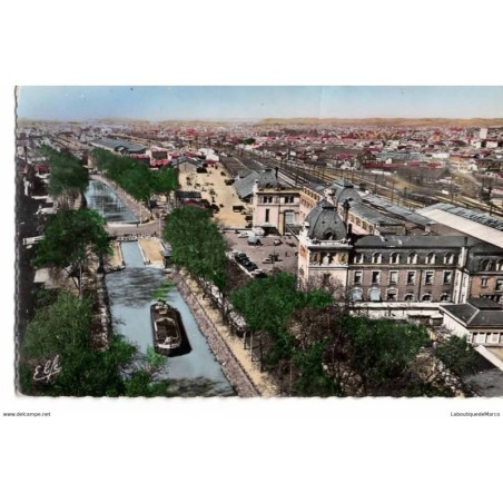 31 - TOULOUSE - Vue Panoramique sur la Gare de Matabiau - Dos Divisé