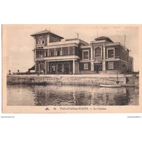 34 - PALAVAS-les FLOTS - Le Casino - Dos Divisé