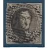 Belgique Yvert No 3 Oblitere 10 cts Leopold