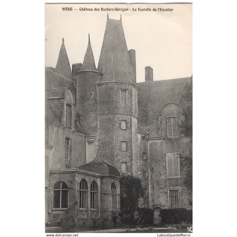 35 - VITRE - Château des Rochers-Sévigné - La Tourelle de l'Escalier