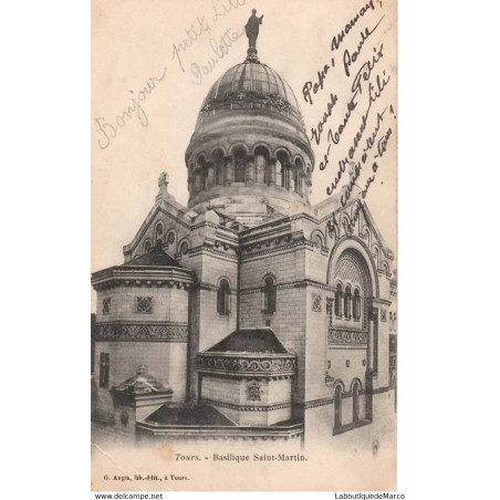 37 - TOURS - Basilique Saint-Martin - Dos non Divisé