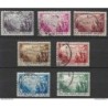 Belgique Yvert et Tellier 356/362 Oblitéré