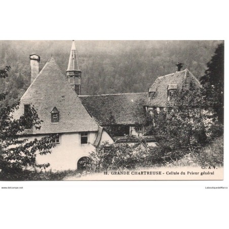 38 - Grande Chartreuse - Cellule du Prieur général - Dos Divisé