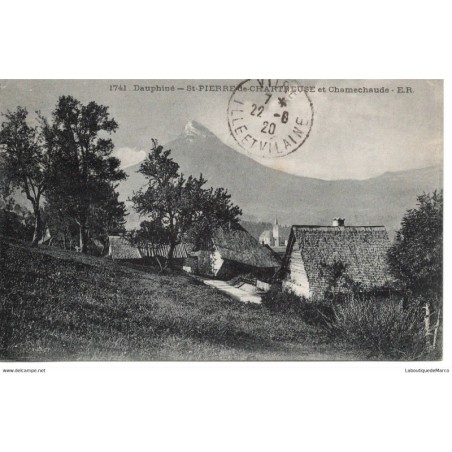 38 - Dauphiné - St-Pierre de Chartreuse et Chamechaude - Dos Divisé