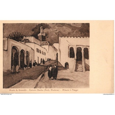 38 - Musée de Grenoble - Carnoin Charles - Dos Divisé