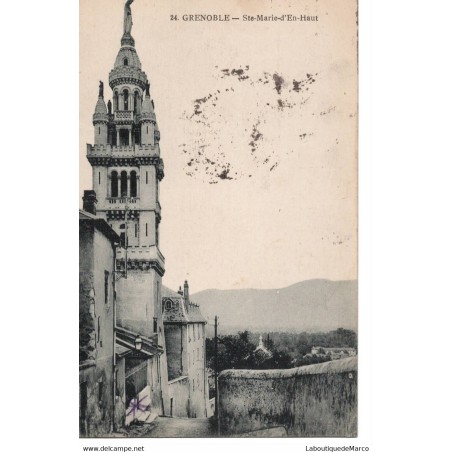 38 - Grenoble - Ste-Marie-d'En-Haut - Dos Divisé