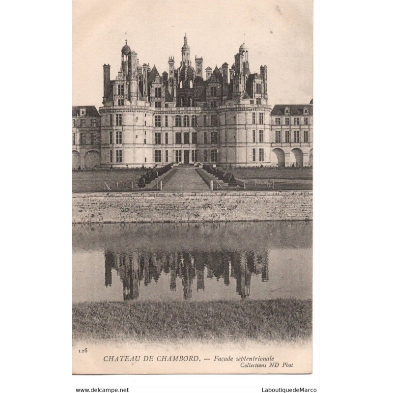 41 - Château de Chambord - Dos Divisé