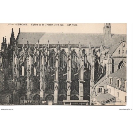 41 - Vendôme - Eglise de la Trinité - Dos Divisé