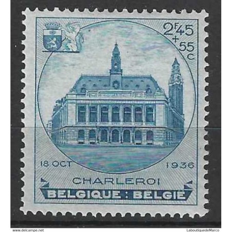 Belgique Yvert et Tellier 437 Neuf avec charnière
