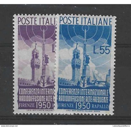 Italie Yvert et Tellier 561/562 Neuf sans charnière